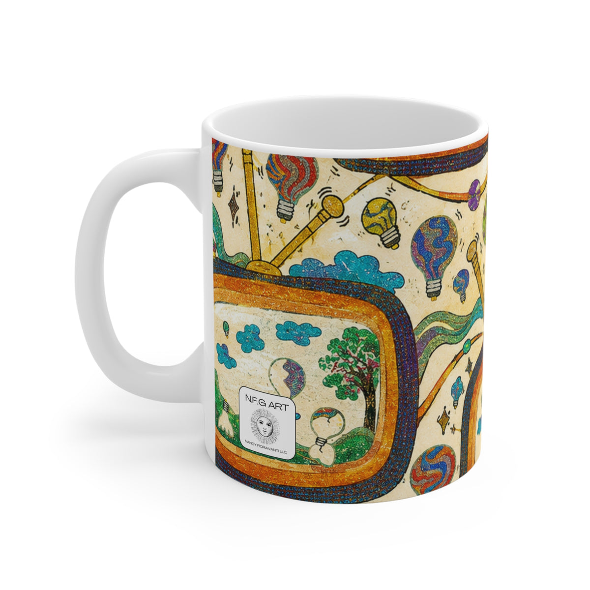 No Limitations Art Mug 11oz – Ceramic Statement Drinkware