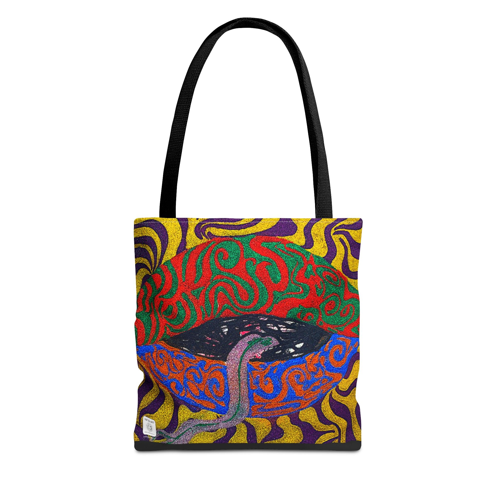 Snake Unicorn Art Tote Bag