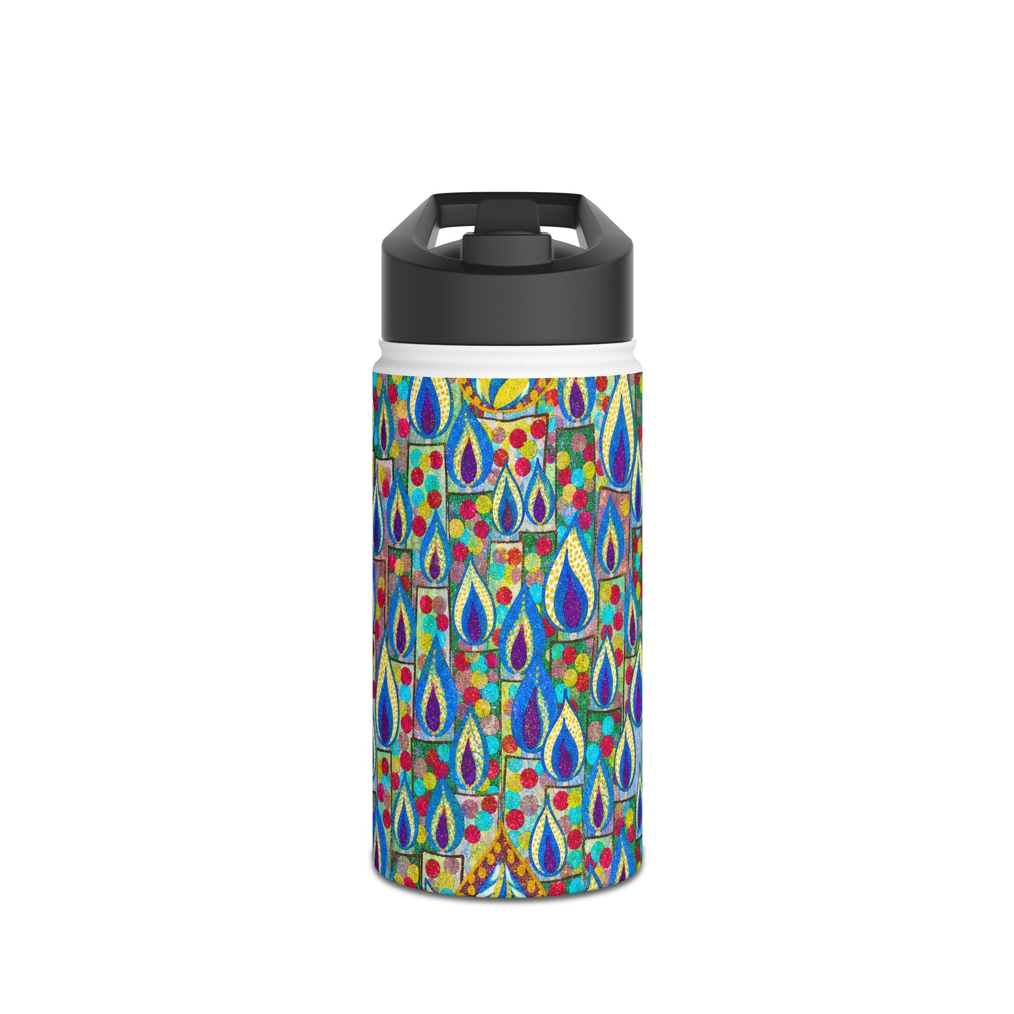 Candles Art Stainless Steel Water Bottle – Insulated Standard Lid