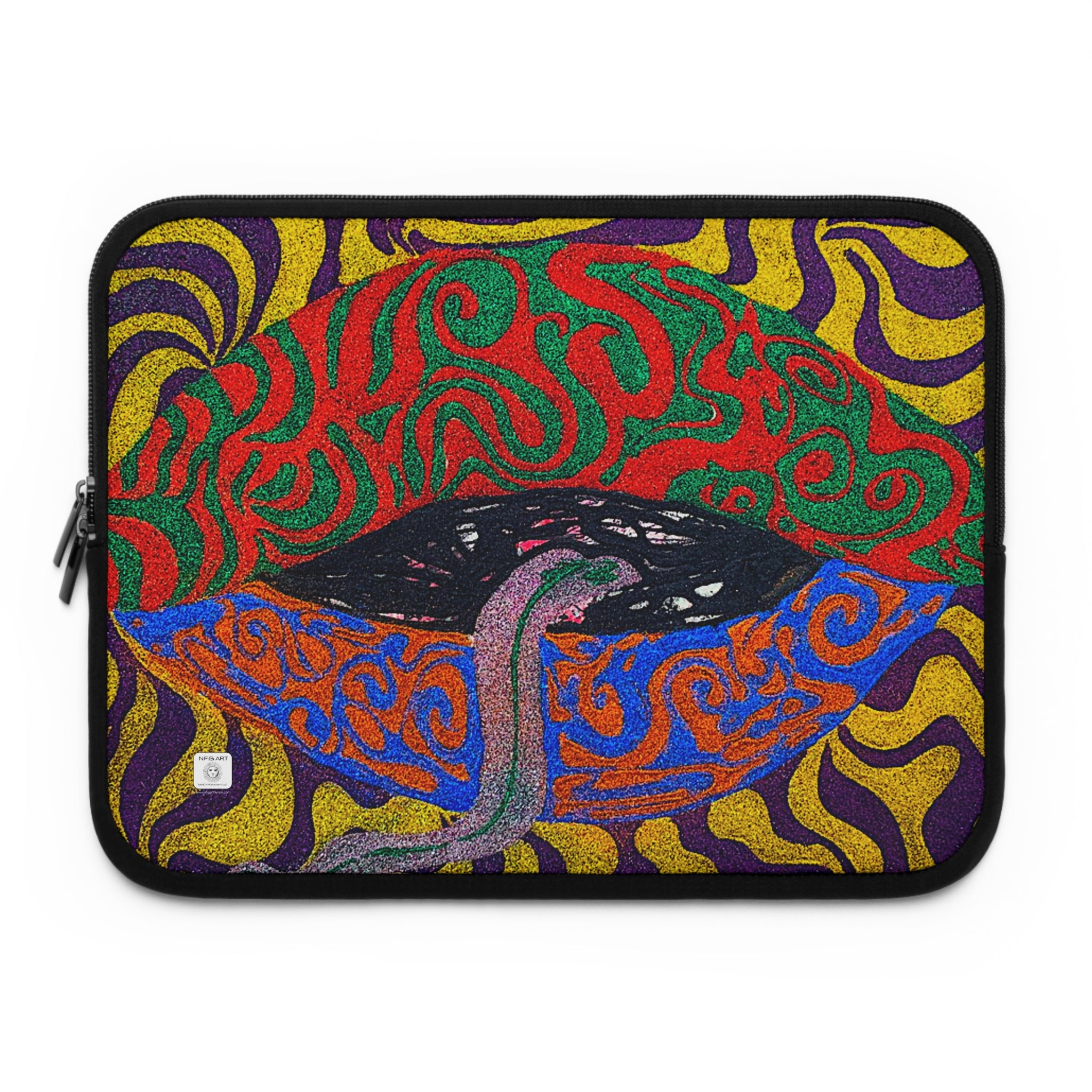 Snake Unicorn Art Laptop Sleeve