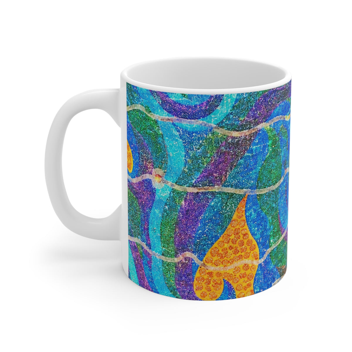 More Over Art Mug 11oz – Ceramic Statement Drinkware