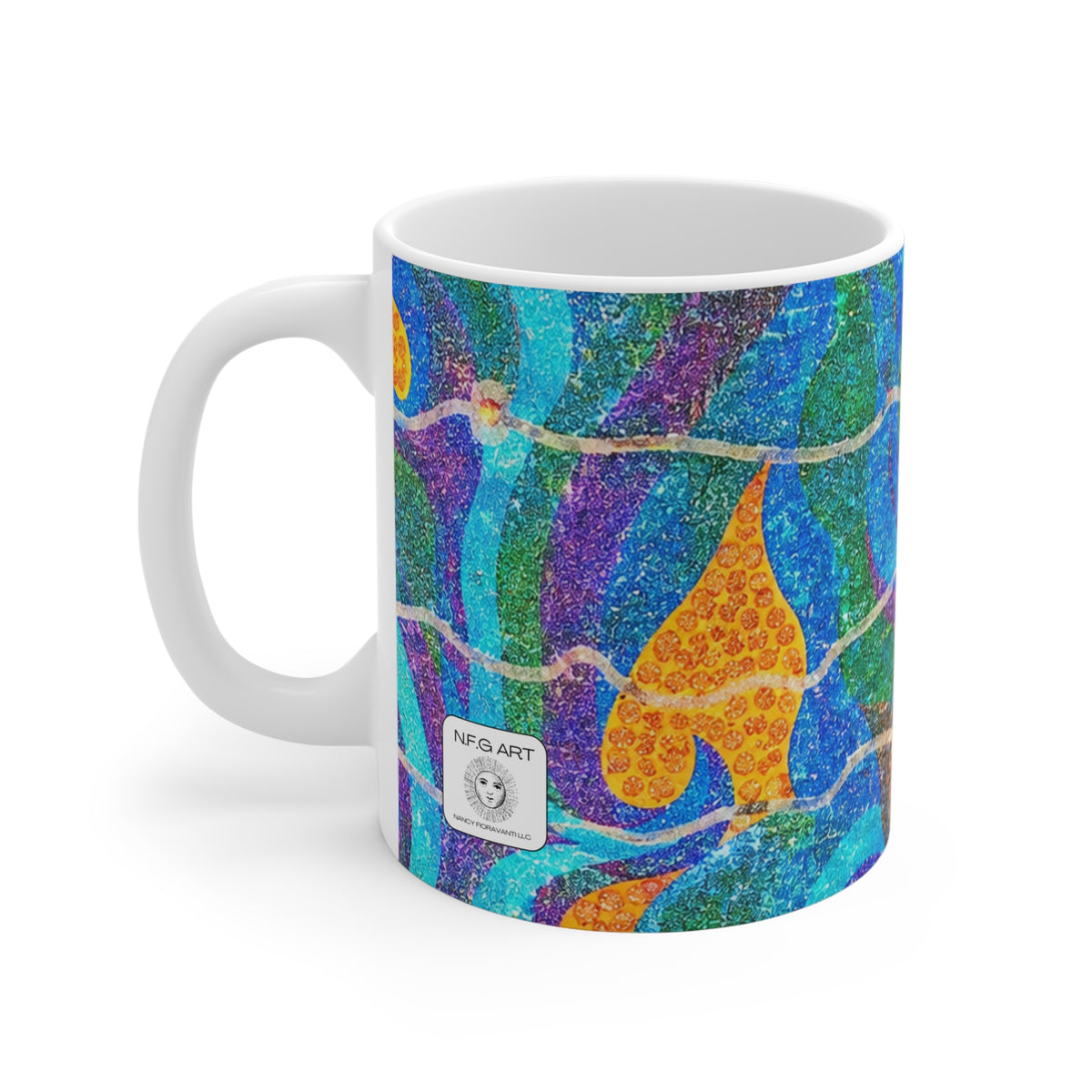 More Over Art Mug 11oz – Ceramic Statement Drinkware