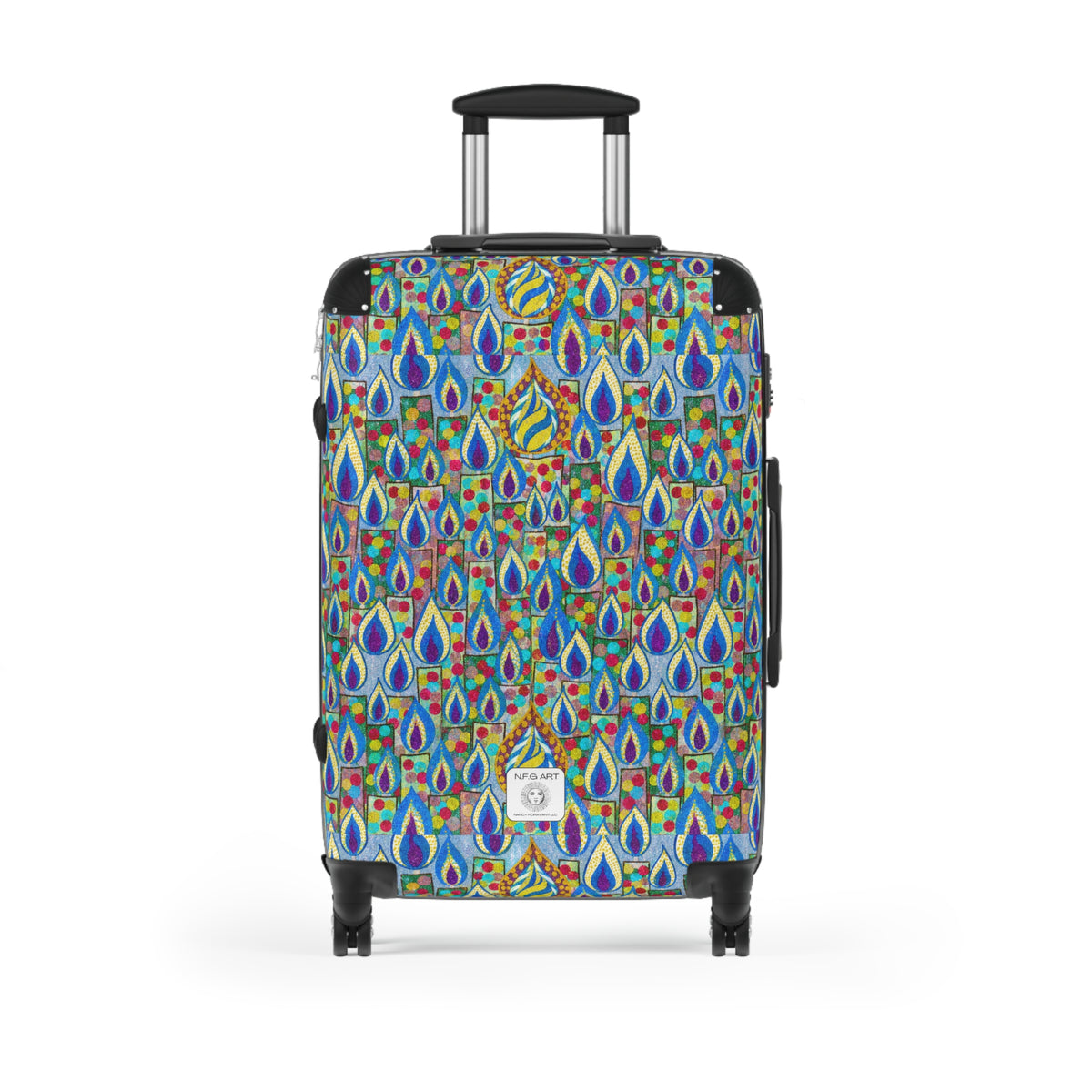 Candles Art Suitcase – Hard-Shell Statement Luggage
