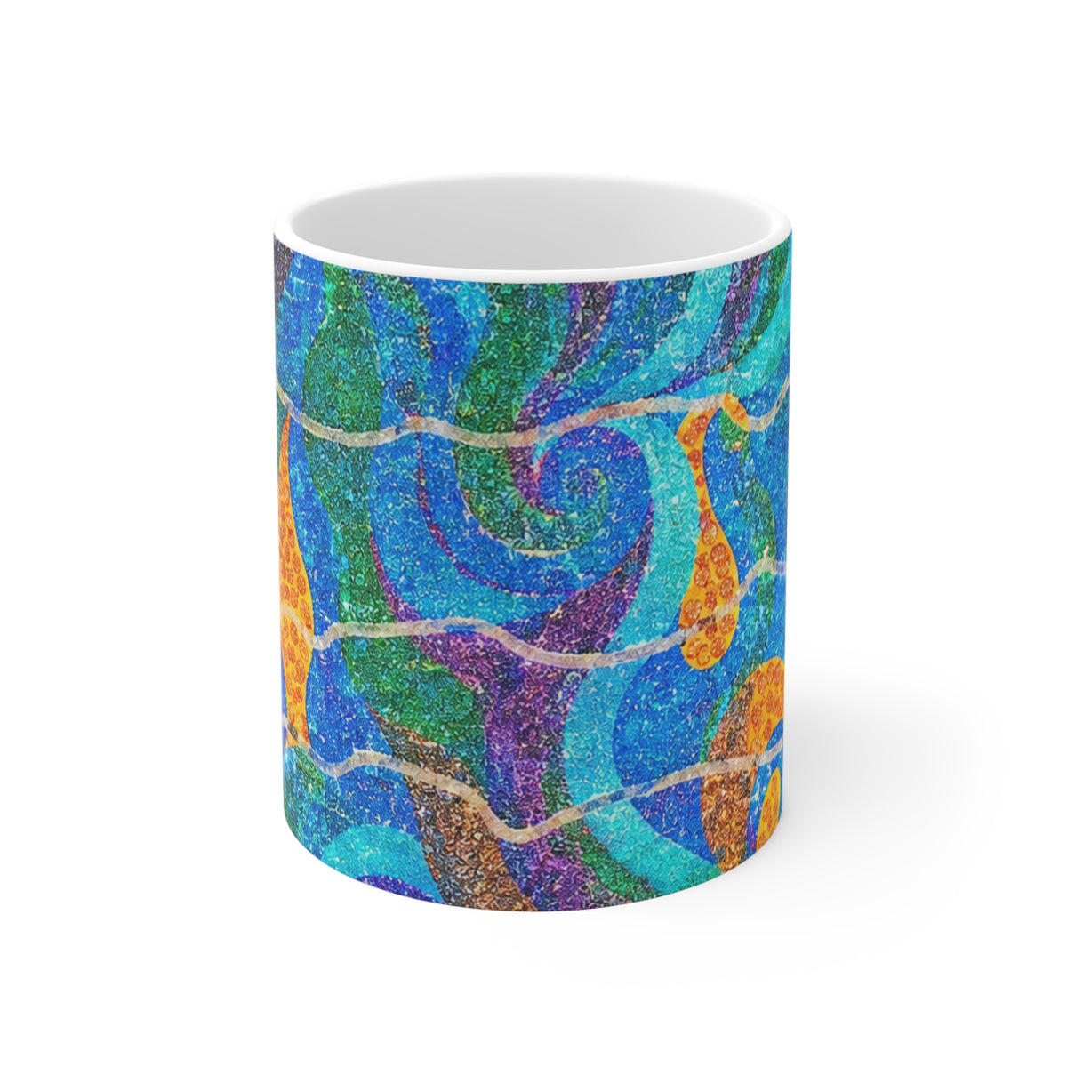 More Over Art Mug 11oz – Ceramic Statement Drinkware