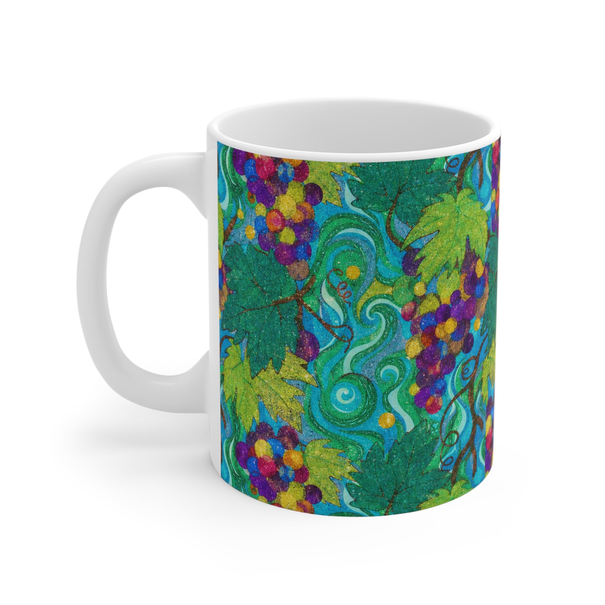 The Vine Art Mug 11oz – Ceramic Statement Drinkware