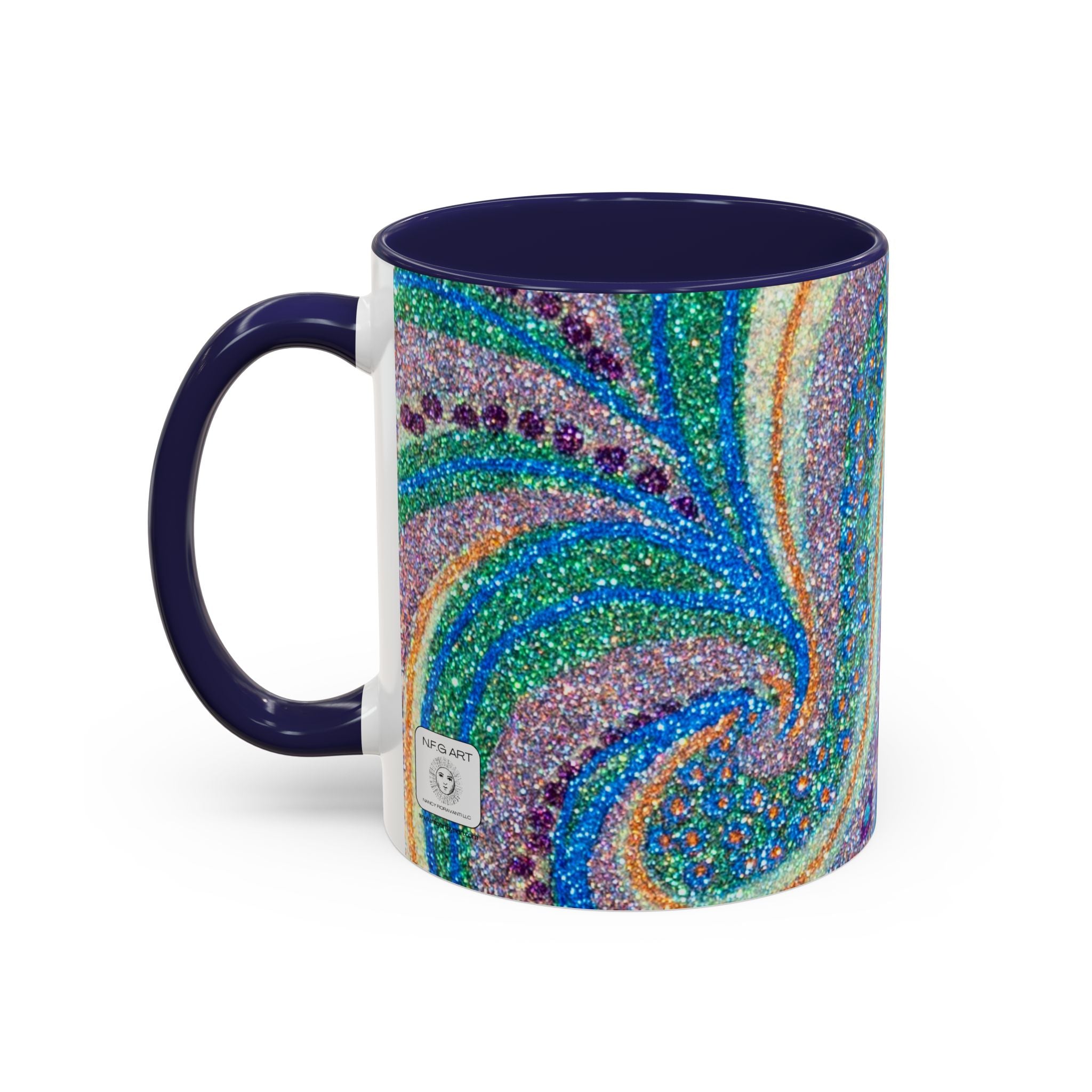 Grape Accent Mug 11oz