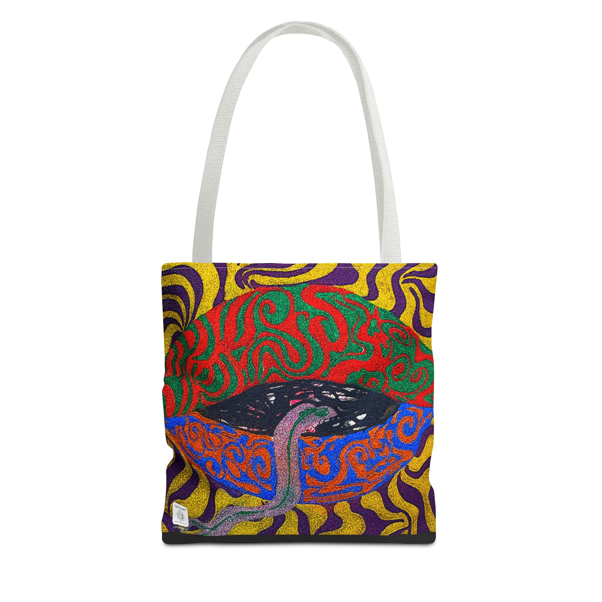 Snake Unicorn Art Tote Bag