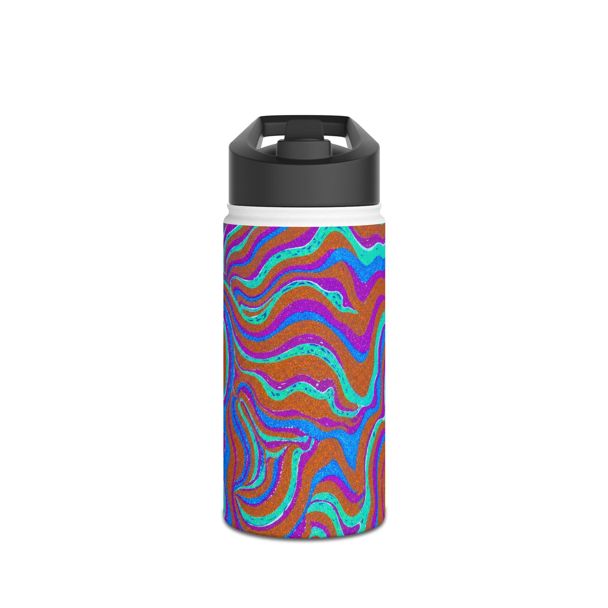 Focus Art Water Bottle 12oz – Stainless Steel Travel Drinkware