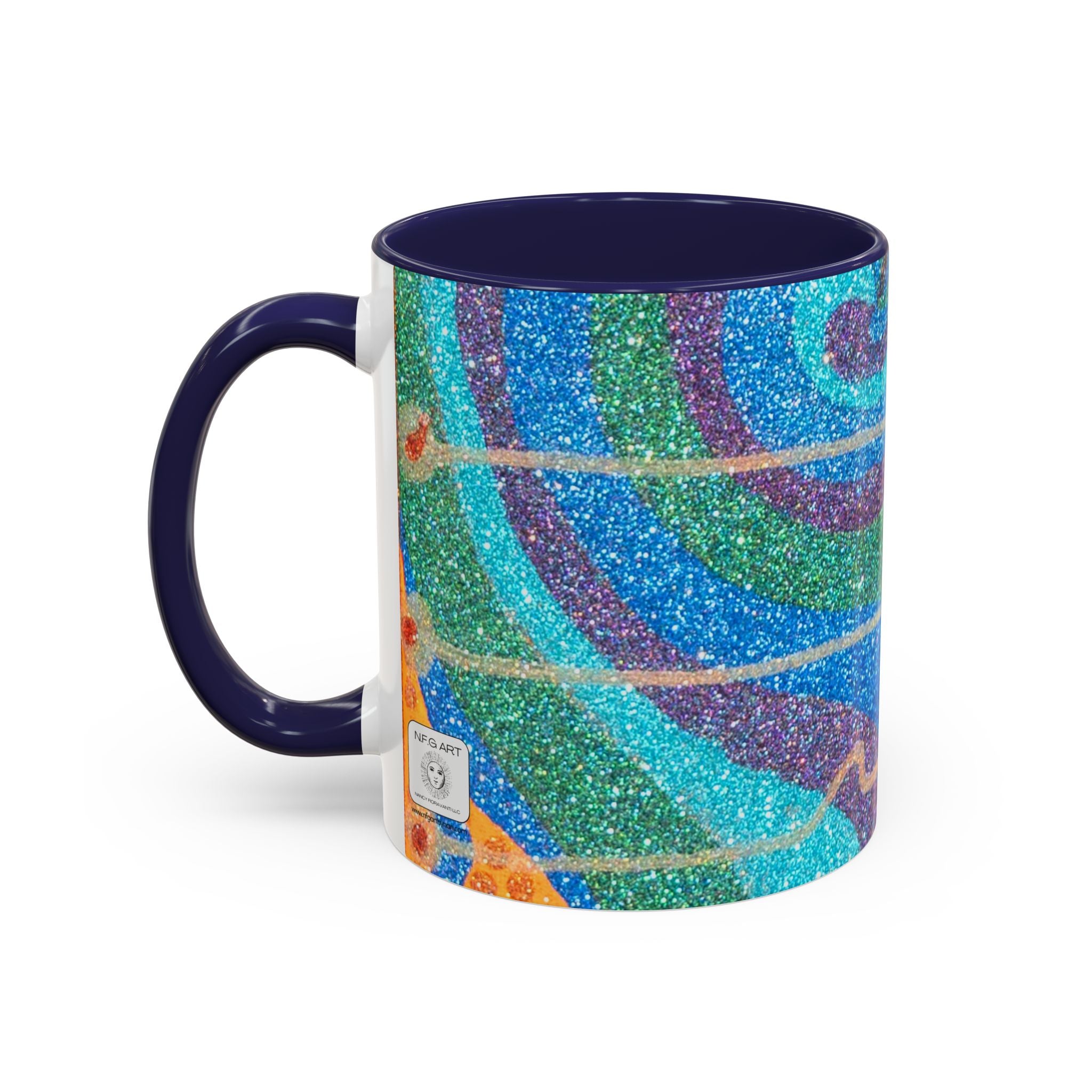 More Over Accent Mug 11oz