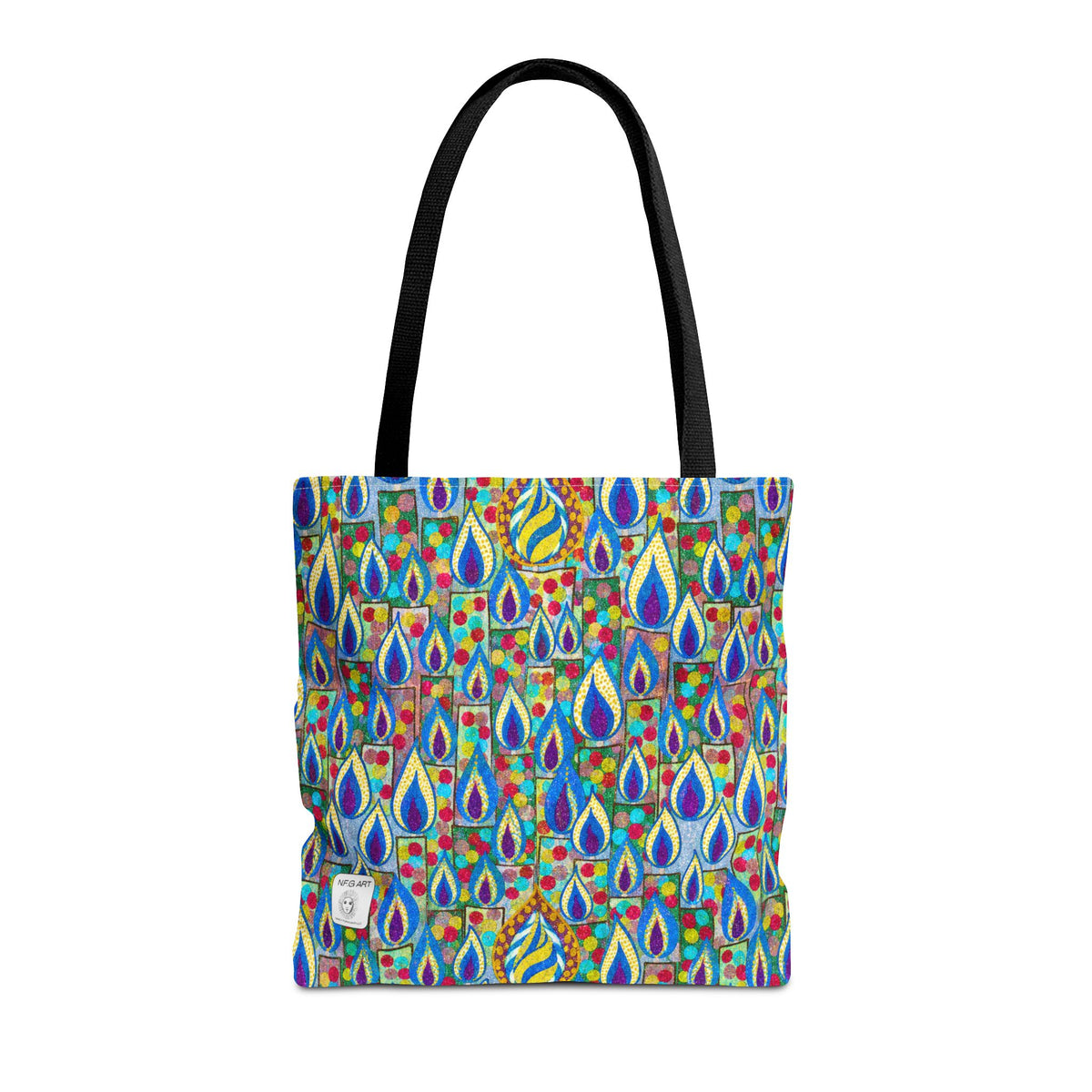 Candles Art Tote Bag – All-Over Print Carryall