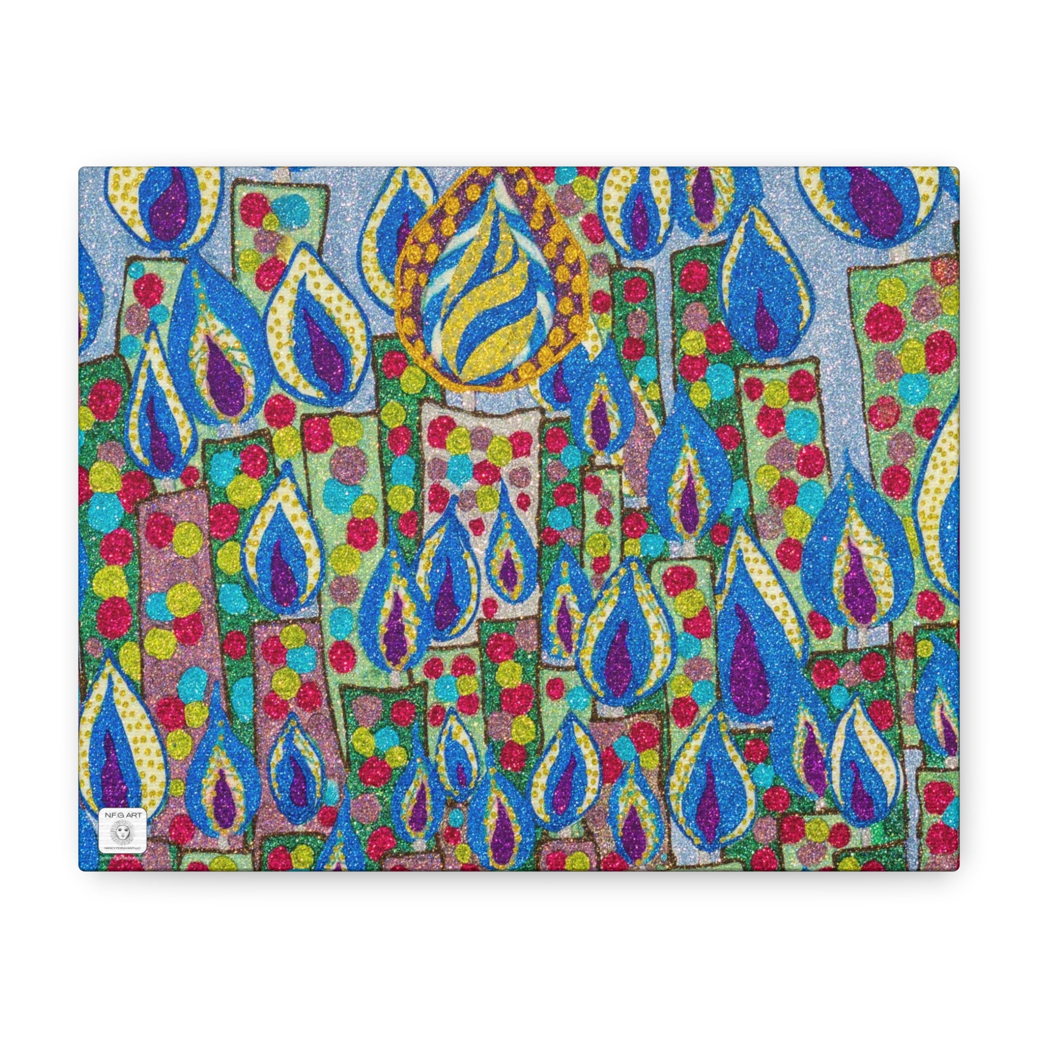 CANDLES Canvas Print