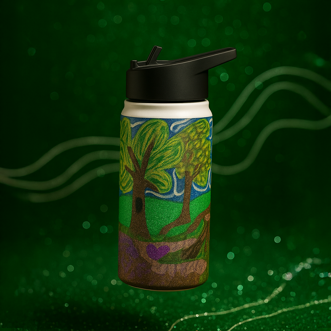 Nature Stainless Steel Water Bottle