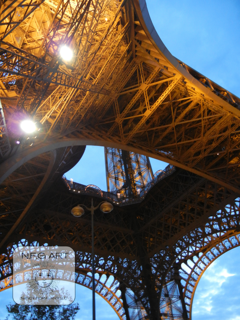 65. Below Eiffel Tower FR