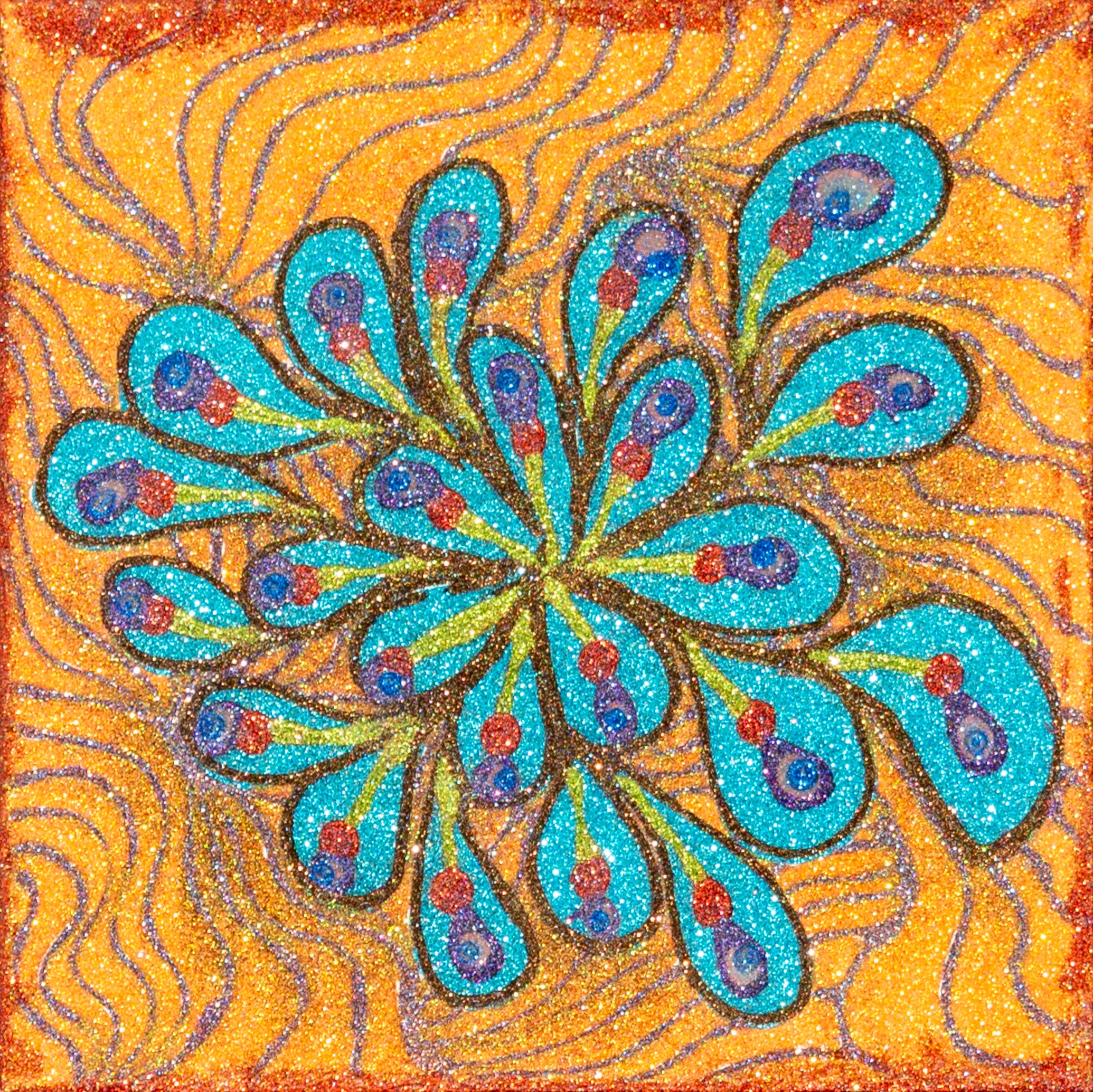 ERUPTION  Original Canvas