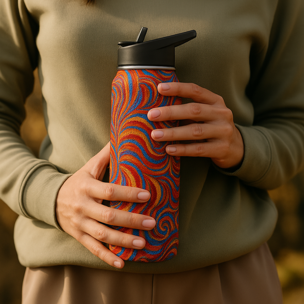 Battle of Emotions Stainless Steel Water Bottle