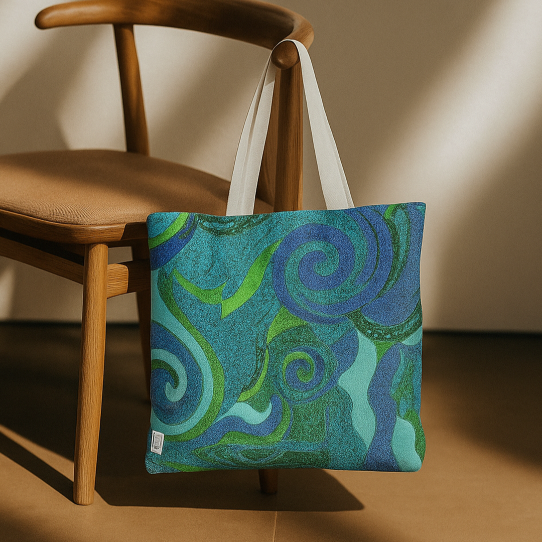 Green Ivy Art Tote Bag