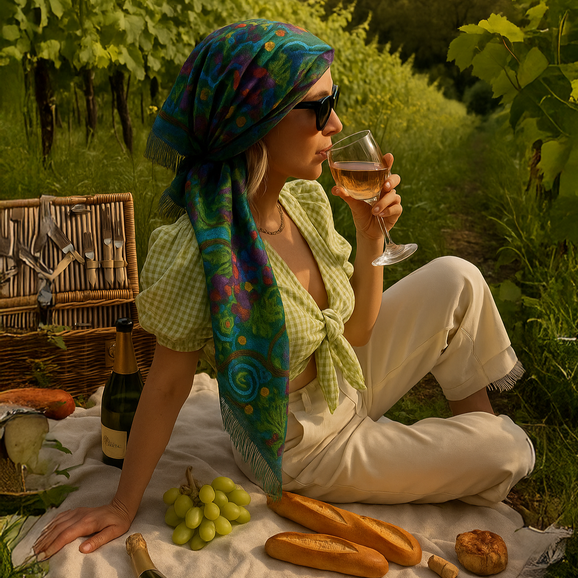 THE VINE Light Scarf