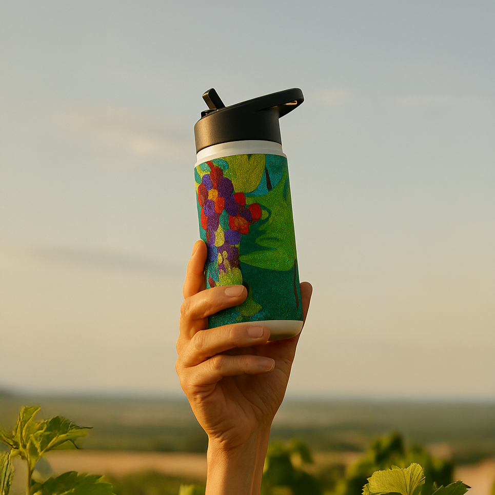 The Vine Stainless Steel Water Bottle