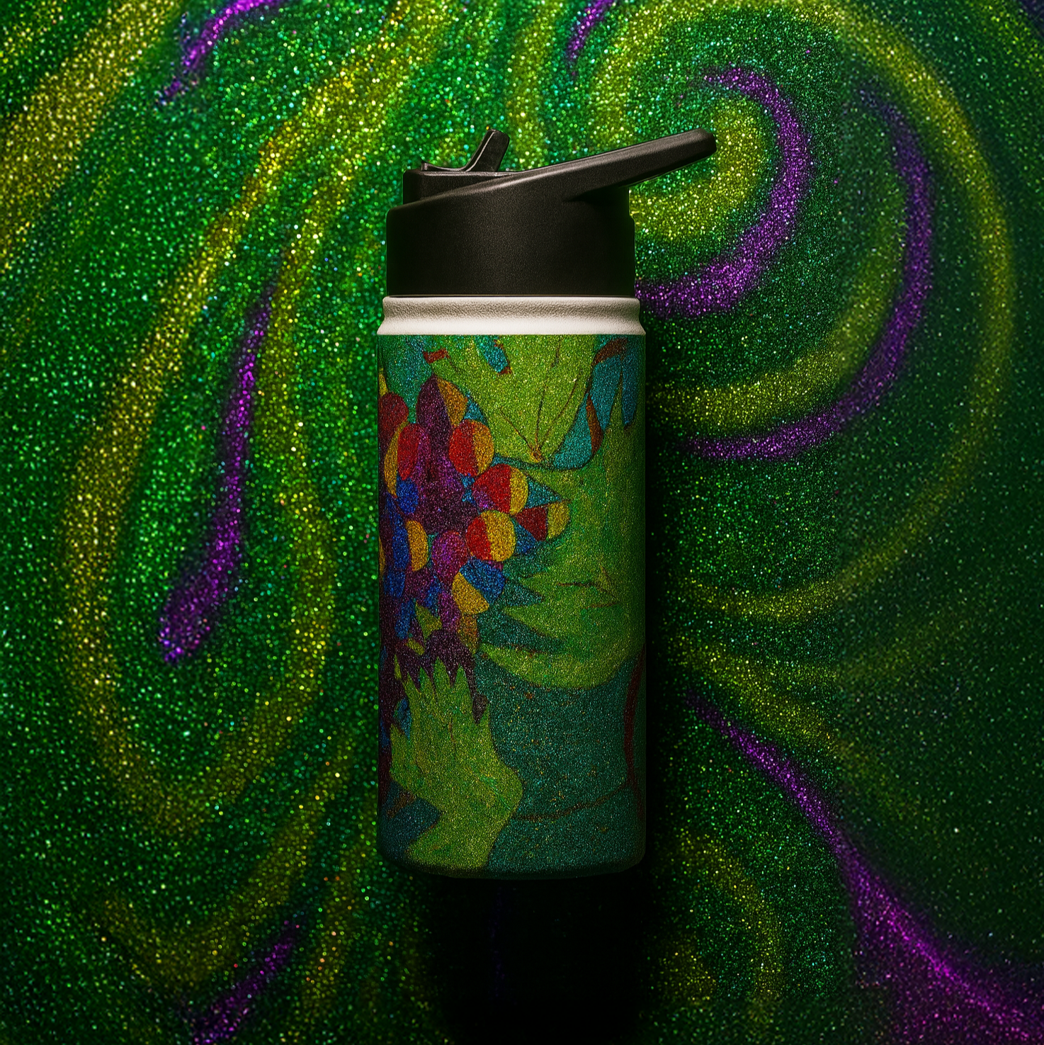 The Vine Stainless Steel Water Bottle